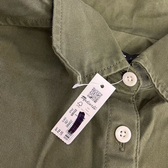 Madewell Mini Shirtdress NWT Size S - Picture 9 of 9